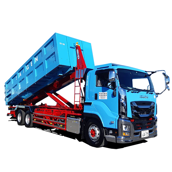 コンテナ脱着式車両（大型）